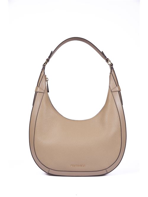 Borsa a spalla grande Preston in pelle di vitello MICHAEL KORS | 30S4G0PH9L222CAMEL